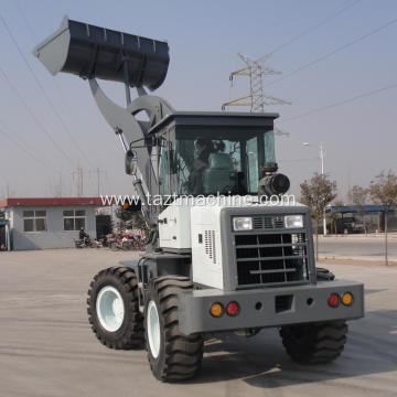 Wheel loader with spacious and comfortable cabin